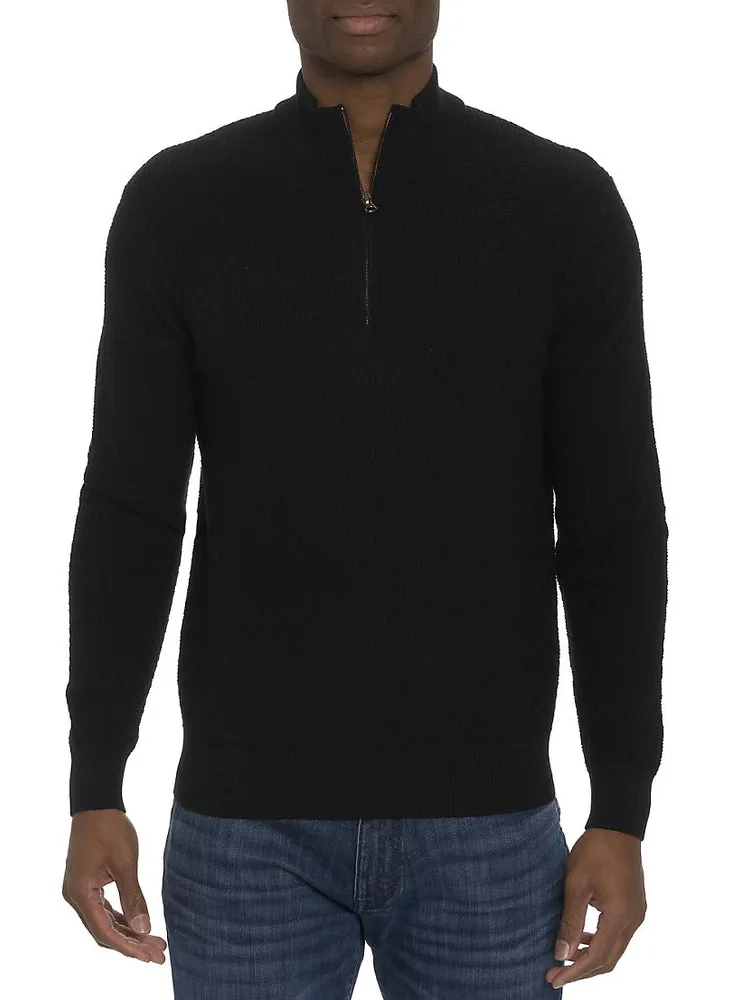 Reisman Jacquard Sweater