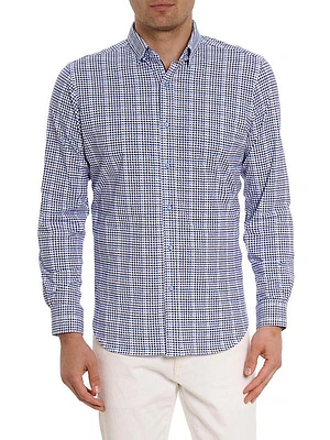 Rizzo Houndstooth Knit Shirt