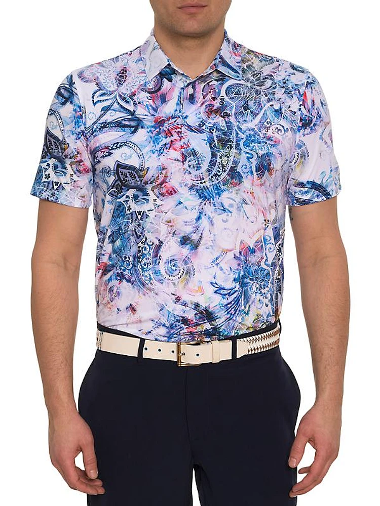 Aurora Paisley Polo