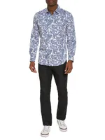 Divan Woven Button-Up Shirt