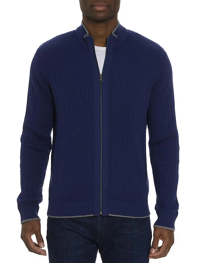 Taranto Full-Zip Knit Sweater