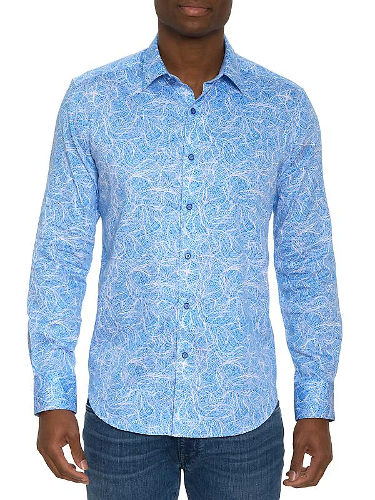 Stelvio Woven Button-Up Shirt