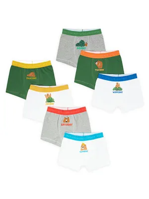 Little Boy's & Days of the Week Boxers Set