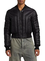 Quilted Bomber Jacket