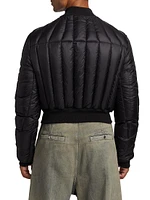 Quilted Bomber Jacket