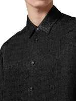 Jacquard Printed Shirt