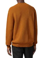 Macrologo Knit Wool Sweater