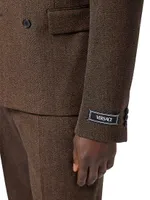 Mouline Wool-Blend Formal Jacket