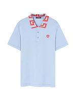 Greca Collar Polo Shirt