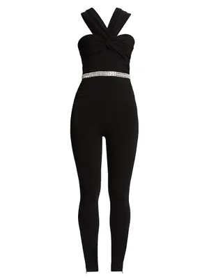Sariah Skinny Embellished Jumpsuit