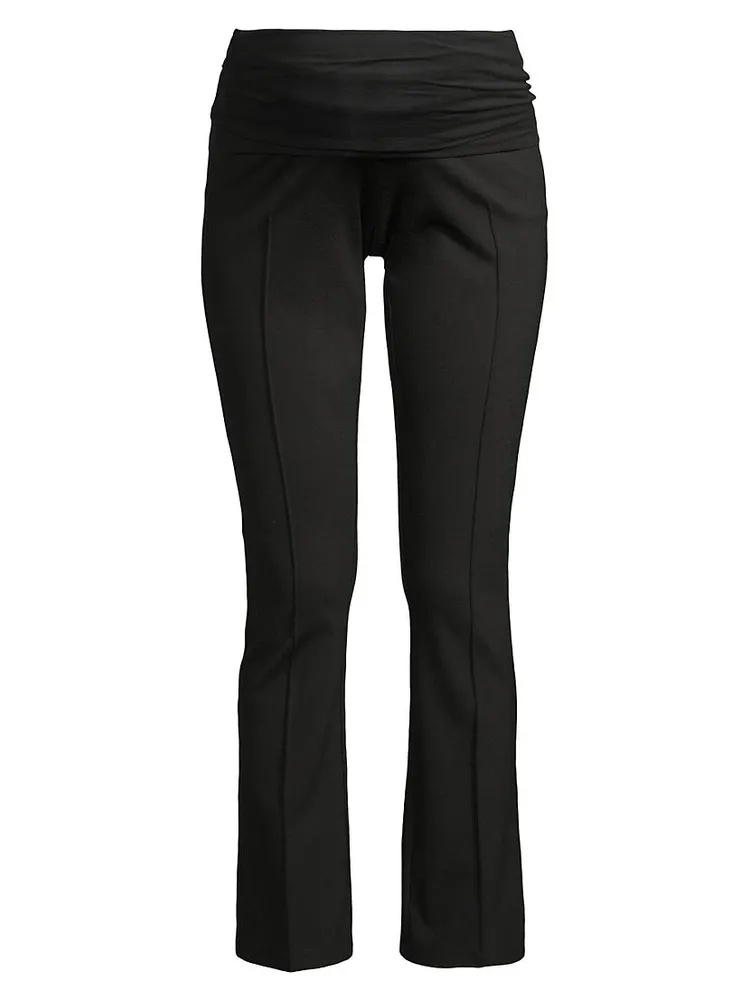 London Ponté Maternity Crop Pants