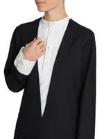 Tuxedo-Style Minidress