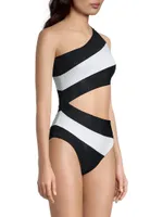 Joyce Cut-Put One-Piece Swimsuit