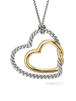 Continuance Heart Necklace with 18K Yellow Gold