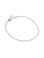 DY Madison 3-Ring Chain Necklace 18K Yellow Gold