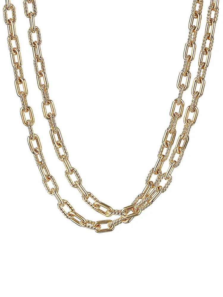 Madison Bold Necklace 18K Yellow Gold