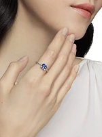 Chatelaine Ring 18K White Gold