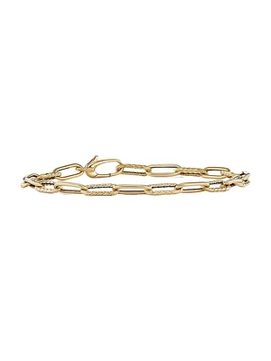 DY Madison Chain Bracelet 18K Yellow Gold