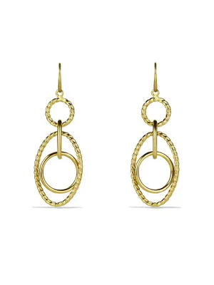Mobile Small Link Earrings in Gold