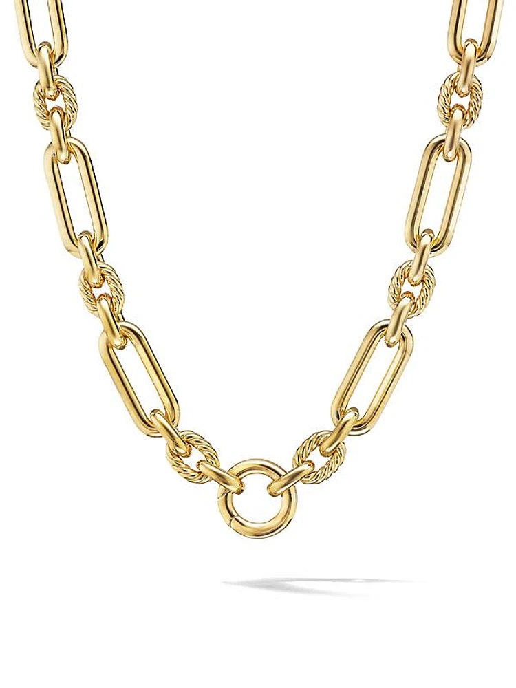 Lexington Chain Necklace in 18K Yellow Gold, 9.8mm