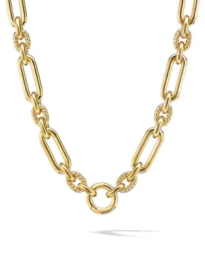 Lexington Chain Necklace 18K Yellow Gold, 9.8MM