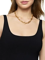 Lexington Chain Necklace 18K Yellow Gold, 9.8MM