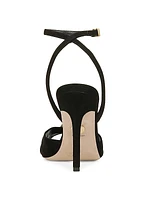 Genevieve 95MM Leather Sandals