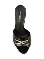 Mirren 95MM Leather Sandals