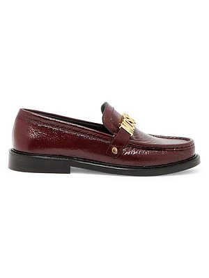 Patent Leather College Loafers