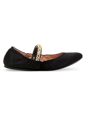 Mini Logo Ballet Flats