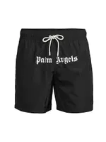 Logo Drawstring Swim Shorts