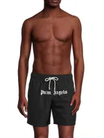 Logo Drawstring Swim Shorts