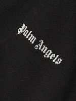 Oversized Embroidered Logo Hoodie