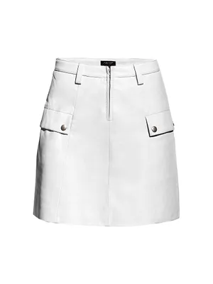 Jameson Recycled Leather Skirt