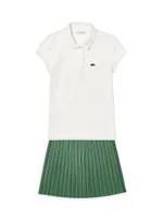 Little Girl's & Pleated Tennis Skirt