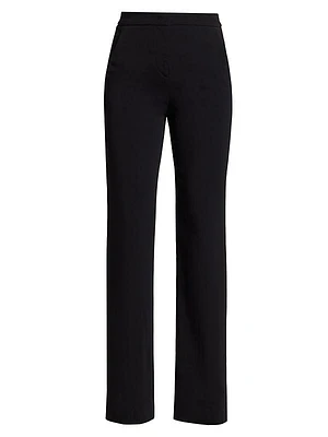 Tailored Straight-Leg Pants