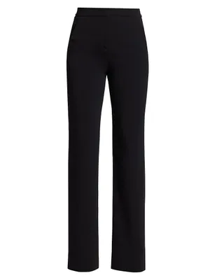 Tailored Straight-Leg Pants