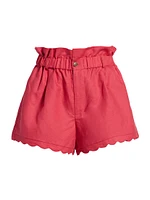 Paperbag Tailored Shorts