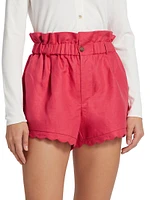 Paperbag Tailored Shorts