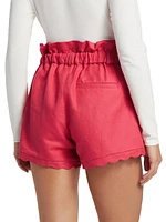 Paperbag Tailored Shorts