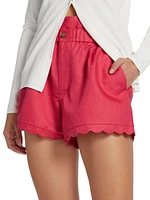 Paperbag Tailored Shorts