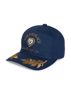 For The Peace Embroidered Baseball Cap