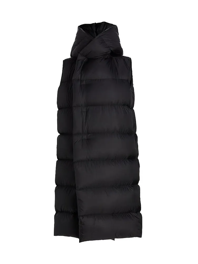 Hooded Liner Sleeveless Coat