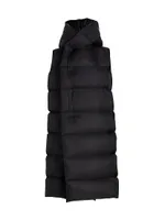 Hooded Liner Sleeveless Coat