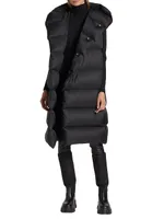 Hooded Liner Sleeveless Coat