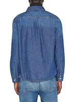 Denim Long-Sleeve Shirt