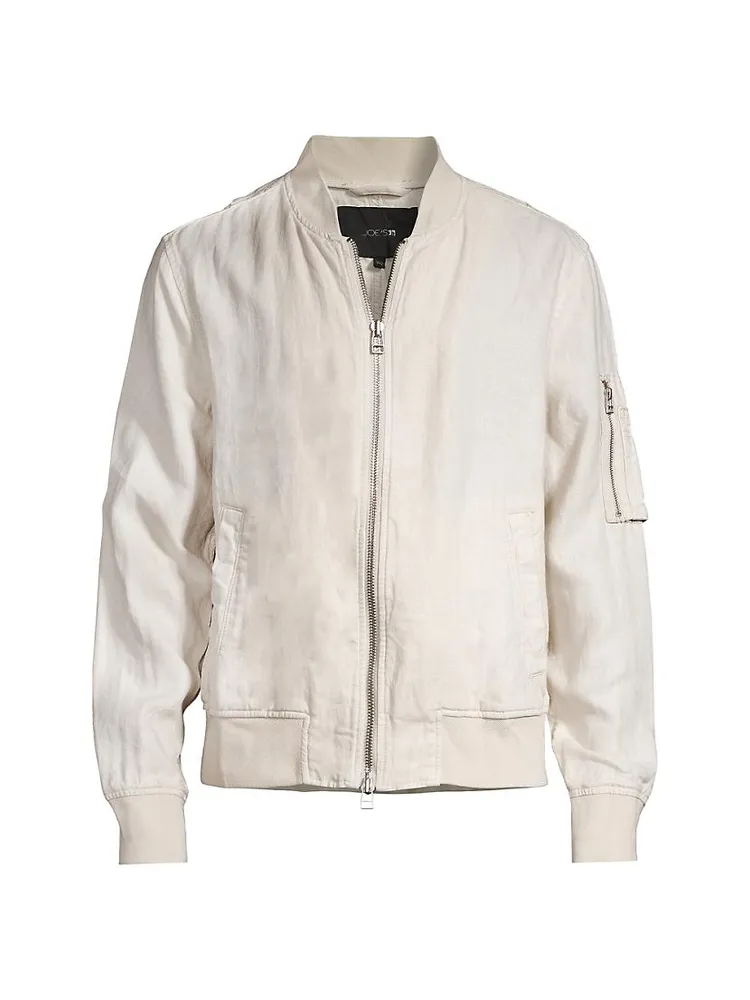 Ray Linen Bomber Jacket