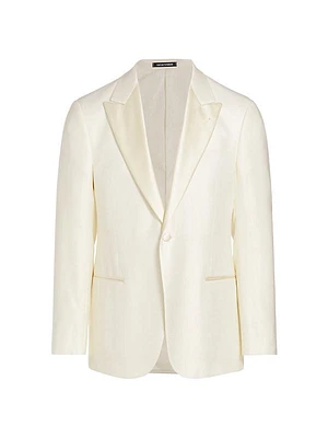 Silk-Lapel One-Button Dinner Jacket