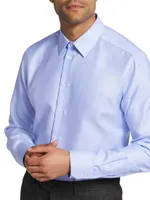 Pinstripe Dress Button-Up Shirt