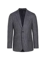 G-Line Wool-Blend Two-Button Sport Coat